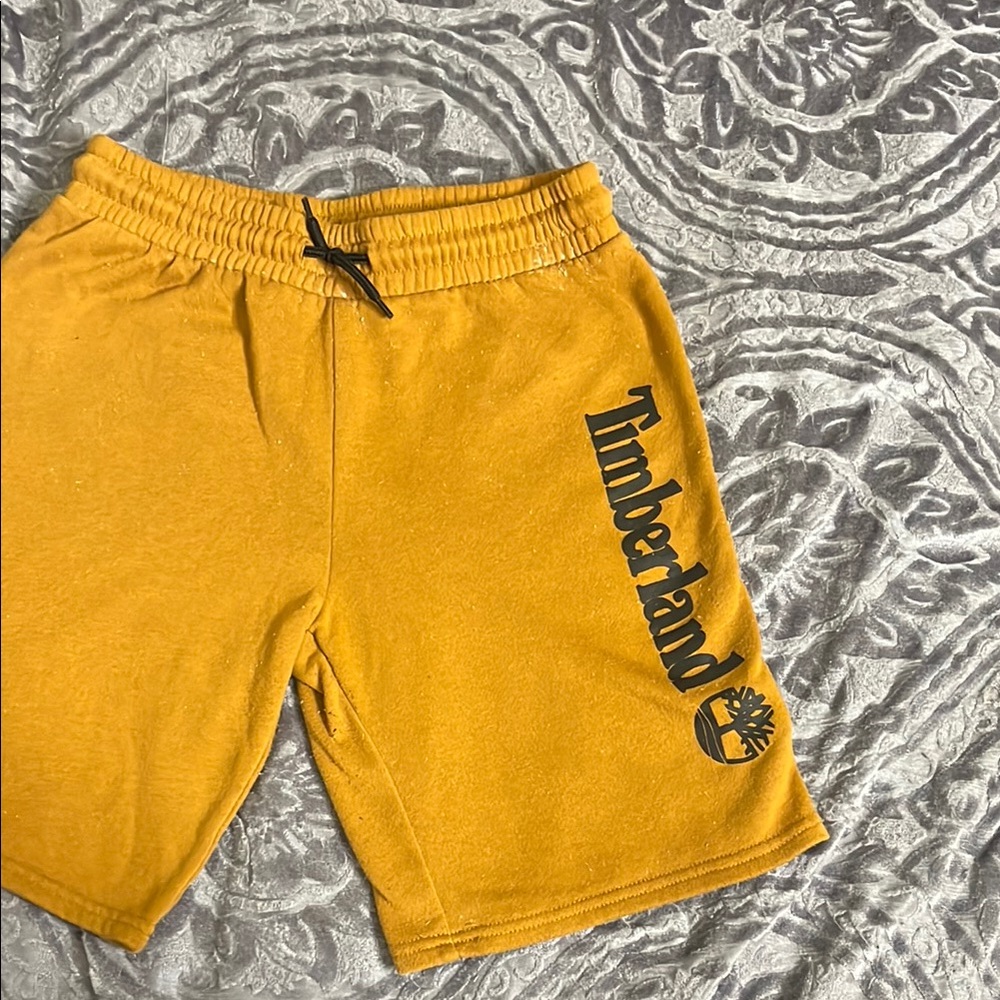 Timberland Mustard Yellow Shorts